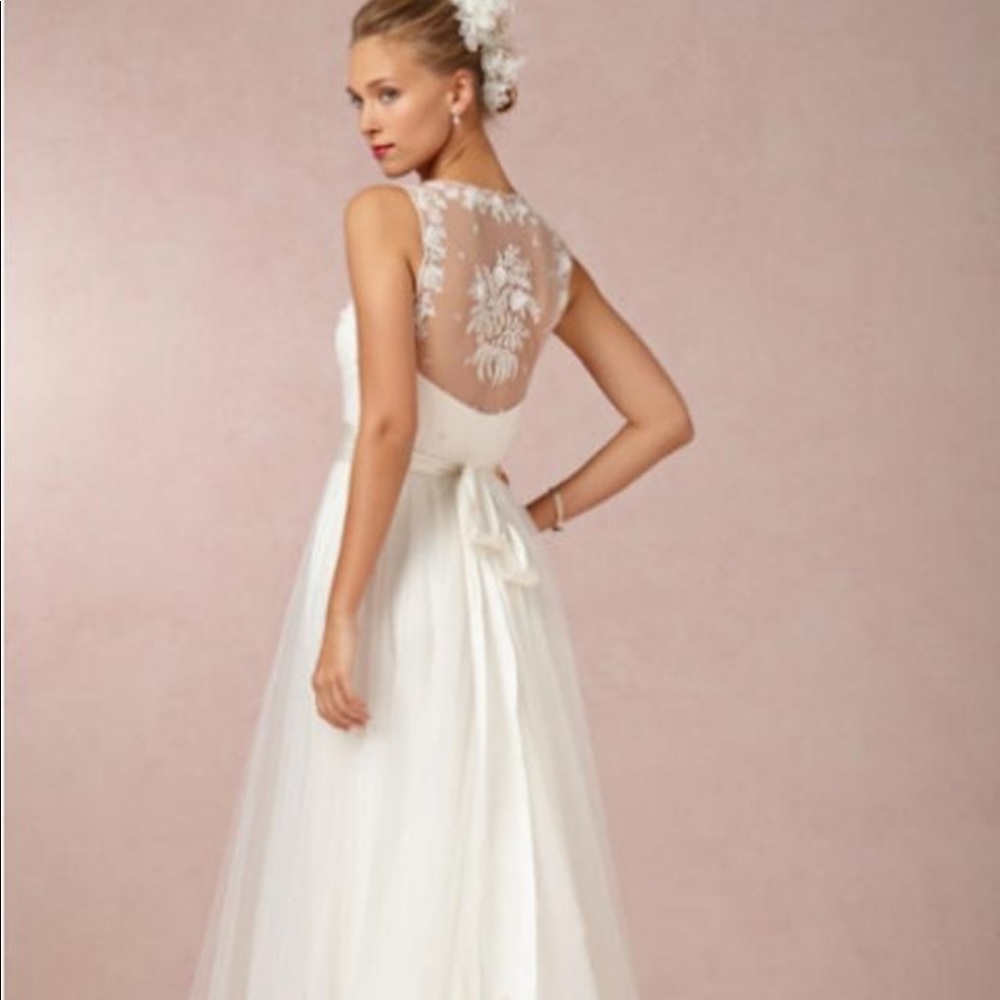 Catherine Deane Onyx tulle gown